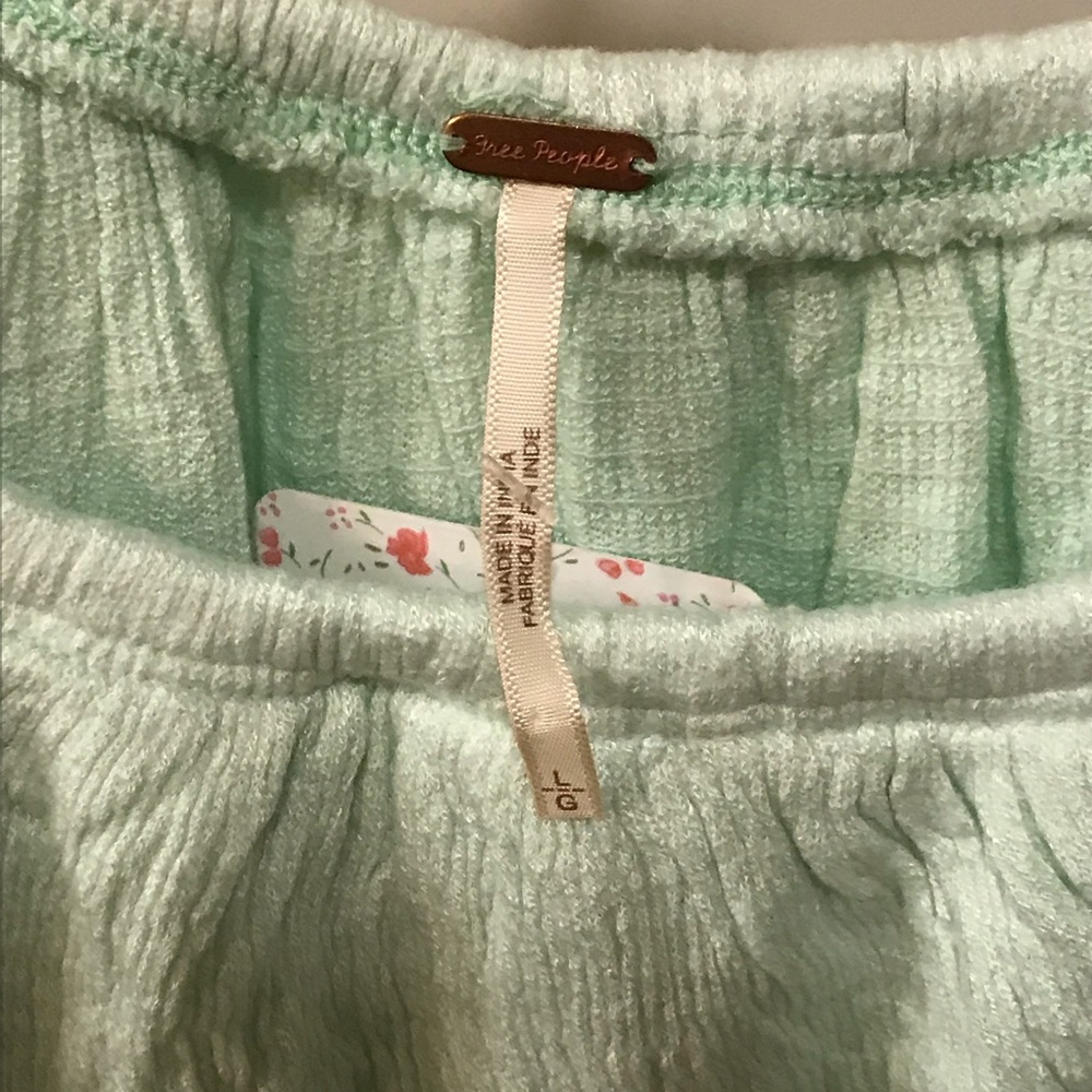 Free People Cora Lee Off The Shoulder Shirt - Picture 2 of 6